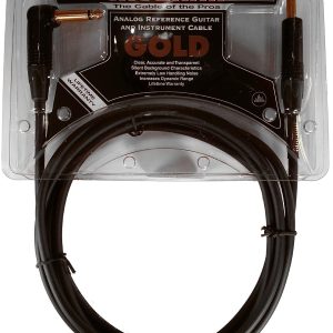 Mogami Gold Reference Instrument 10R Straight to Right Angle Instrument Cable - 10 ft